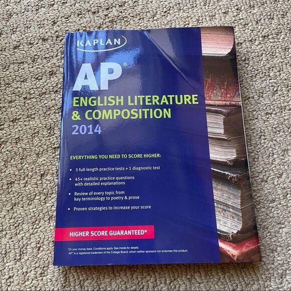 AP ENGLISH LITERATURE & COMPOSITION WORKBOOK KAPLAN - Picture 1 of 6